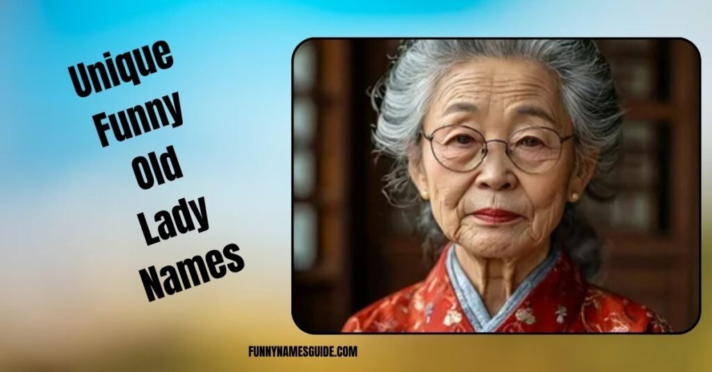 Unique Funny Old Lady Names