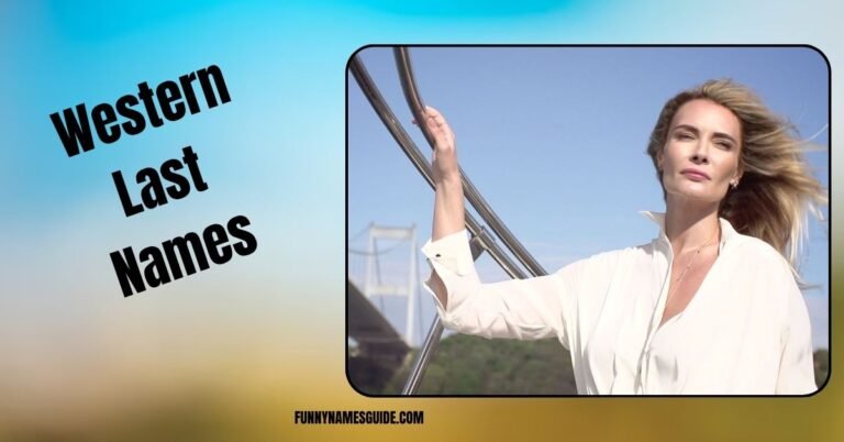 Western Last Names